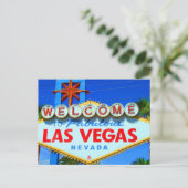 Las Vegas Briefkaart (Staand voorkant)