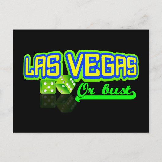 Las Vegas briefkaart (Voorkant)