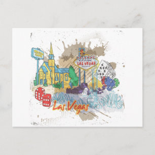Las Vegas Briefkaart