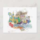Las Vegas Briefkaart (Voorkant)