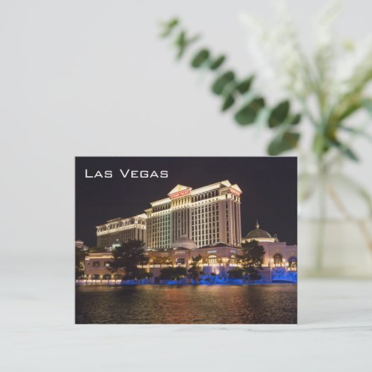 Las Vegas Briefkaart (Staand voorkant)