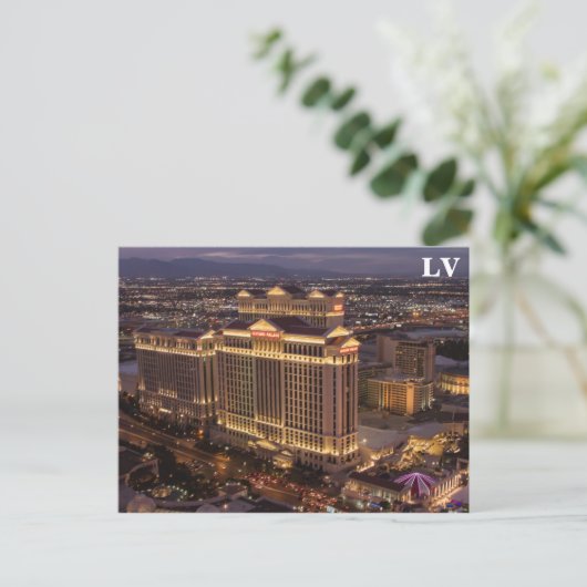 Las Vegas Briefkaart (Staand voorkant)