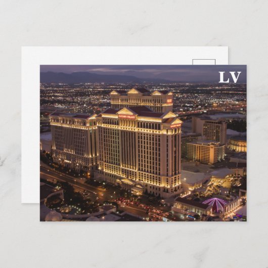 Las Vegas Briefkaart (Voorkant / Achterkant)