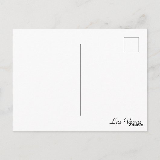 Las Vegas Briefkaart (Achterkant)