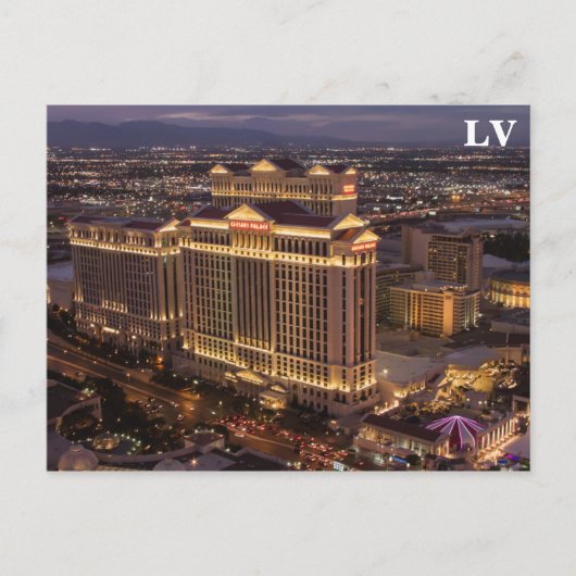 Las Vegas Briefkaart (Voorkant)