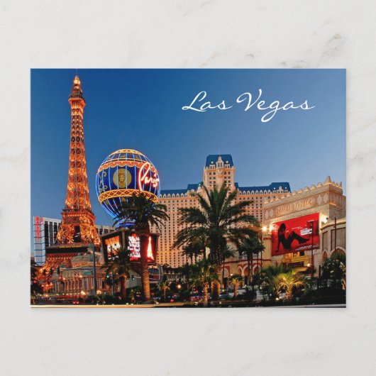 Las Vegas Briefkaart (Voorkant)