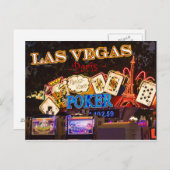Las Vegas Briefkaart (Voorkant / Achterkant)