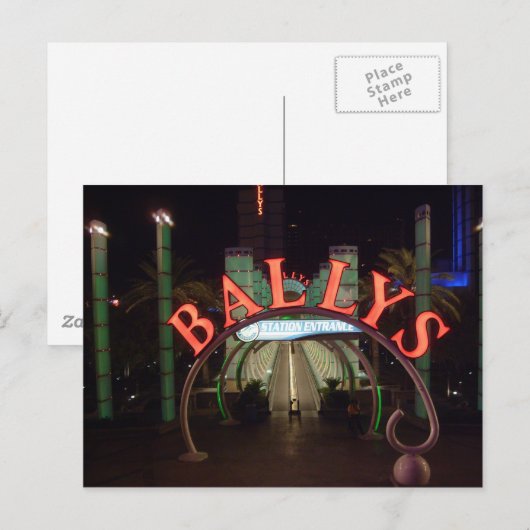 Las Vegas Briefkaart (Voorkant / Achterkant)