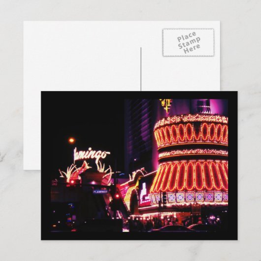 Las Vegas Briefkaart (Voorkant / Achterkant)