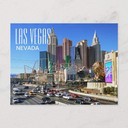 Las Vegas Briefkaart (Voorkant)