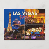 Las Vegas Briefkaart (Voorkant)