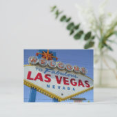 LAS VEGAS BRIEFKAART (Staand voorkant)