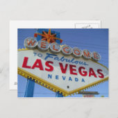 LAS VEGAS BRIEFKAART (Voorkant / Achterkant)