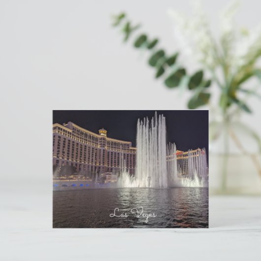 Las Vegas Briefkaart (Staand voorkant)