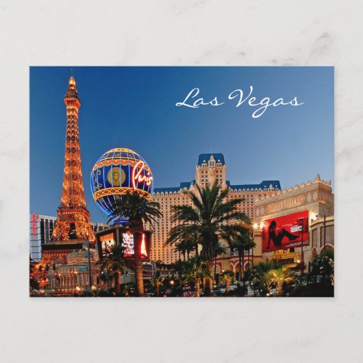 Las Vegas Briefkaart (Voorkant)