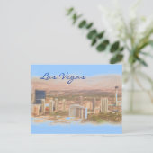 Las Vegas briefkaart (Staand voorkant)