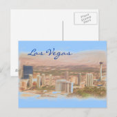 Las Vegas briefkaart (Voorkant / Achterkant)