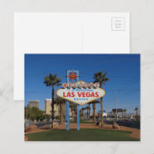 Las vegas briefkaart (Voorkant / Achterkant)