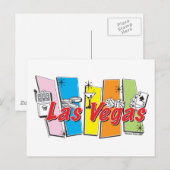 Las Vegas- Briefkaart (Voorkant / Achterkant)