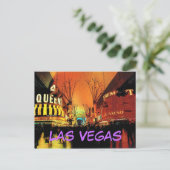 Las Vegas Briefkaart (Staand voorkant)