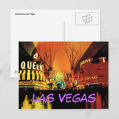 Las Vegas Briefkaart (Voorkant / Achterkant)