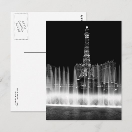 Las Vegas Briefkaart (Voorkant / Achterkant)