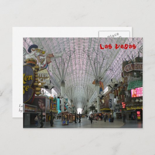 Las Vegas Briefkaart (Voorkant / Achterkant)