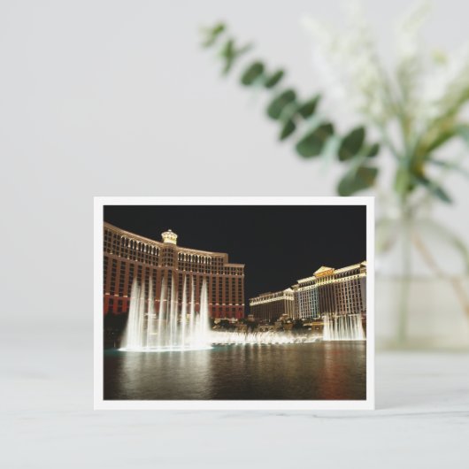 Las Vegas Briefkaart (Staand voorkant)