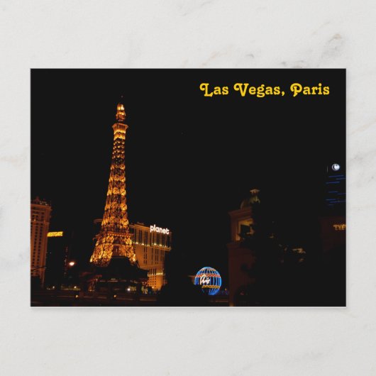 Las Vegas Briefkaart (Voorkant)
