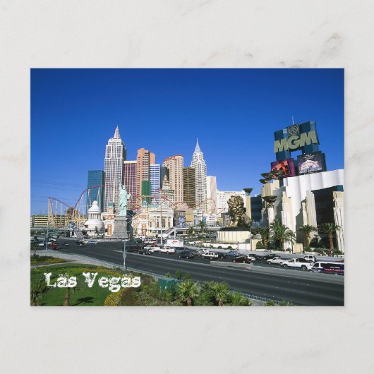 Las Vegas Briefkaart (Voorkant)
