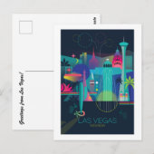 Las Vegas Briefkaart (Voorkant / Achterkant)