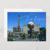 Las Vegas Briefkaart (Voorkant / Achterkant)