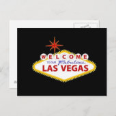 Las Vegas Briefkaart - Personaliseer je eigen wens (Voorkant / Achterkant)