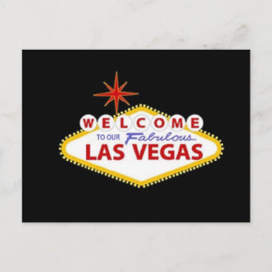 Las Vegas Briefkaart - Personaliseer je eigen wens