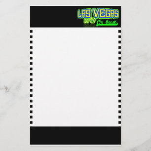 Las Vegas briefpapier, aanpasbaar Briefpapier