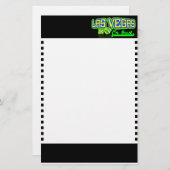 Las Vegas briefpapier, aanpasbaar Briefpapier (Voorkant / Achterkant)