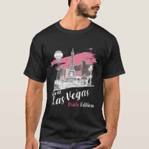 Las Vegas Bruid Editie Las Vegas Viering T-shirt