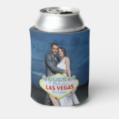 Las Vegas Bruiloft foto Koelbox Blikjeskoeler (Blikje Achterkant)