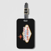 Las Vegas bruiloft gunst Bagagelabel (Voorkant (verticaal))