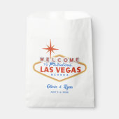 Las Vegas bruiloft gunst tas welkom cadeau Bedankzakje (Voorkant)