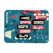 Las Vegas bruiloft nevada vintage-poster Magneet (Horizontaal)