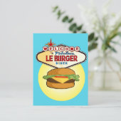 Las Vegas Burger Diner Briefkaart (Staand voorkant)