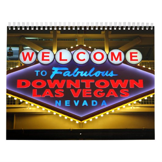 Las Vegas by Night Kalender (Hoes)