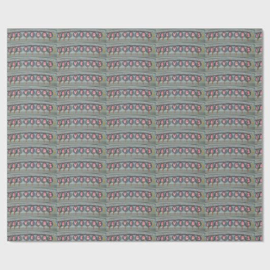 Las Vegas Cadeaupapier (Vlak)