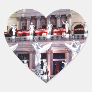 Las Vegas Caesars Palace Forum Architecture Nevada Hart Sticker
