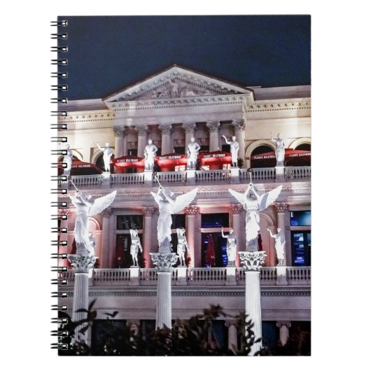 Las Vegas Caesars Palace Forum Architecture Nevada Notitieboek (Voorkant)