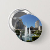 Las Vegas Caesars Palace Fountain Ronde Button 5,7 Cm (Voorkant /achterkant)
