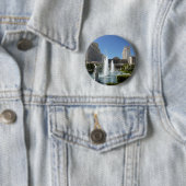 Las Vegas Caesars Palace Fountain Ronde Button 5,7 Cm (In situ)