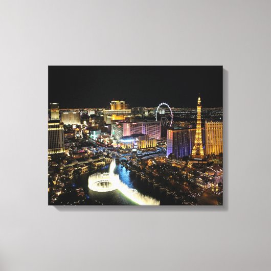 Las Vegas Canvas Afdruk (Voorkant)