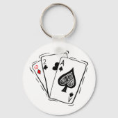 Las Vegas Card Deck Sleutelhanger (Voorkant)